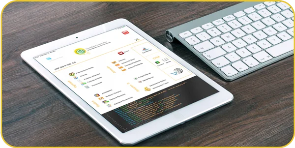 SigPyme abierto en un iPad